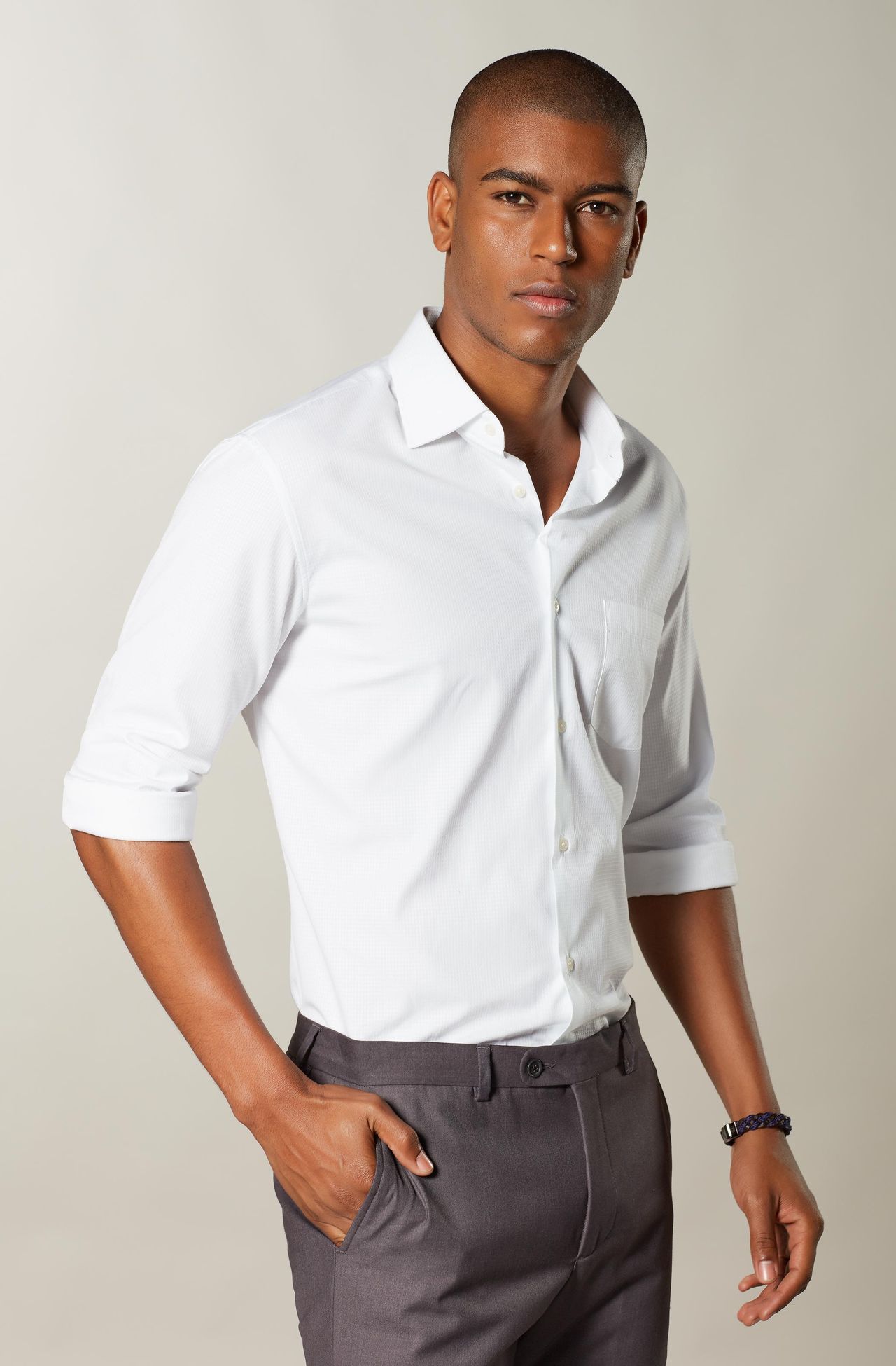 camisa maquinetada