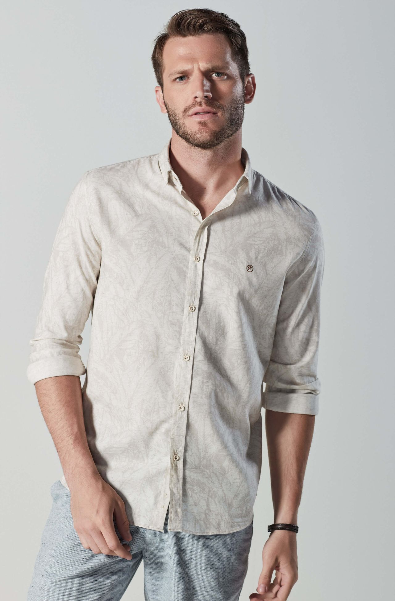 camisas linho