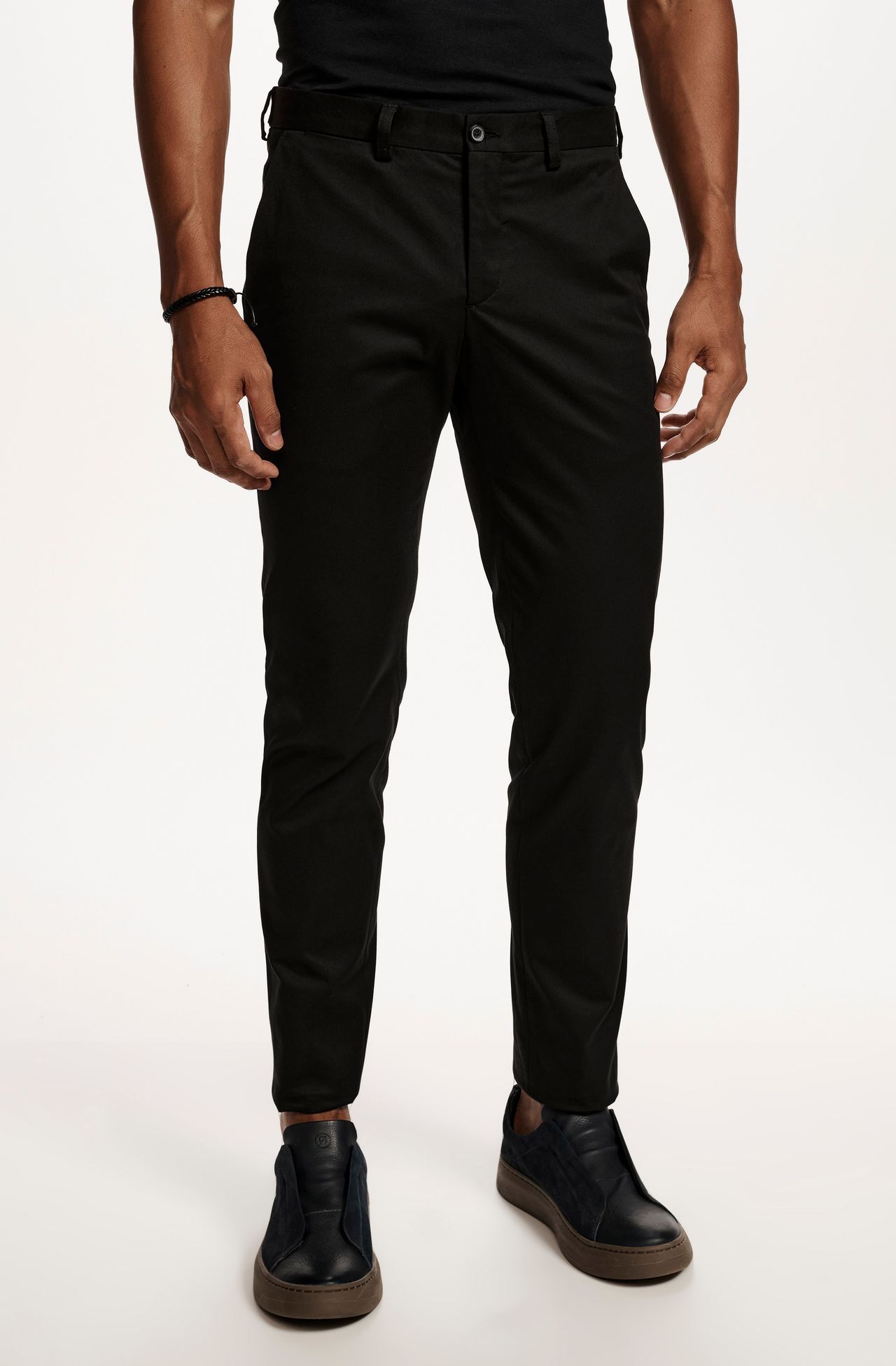 Acetinada Masculina Calça Em Alfaiataria Masculina Calça