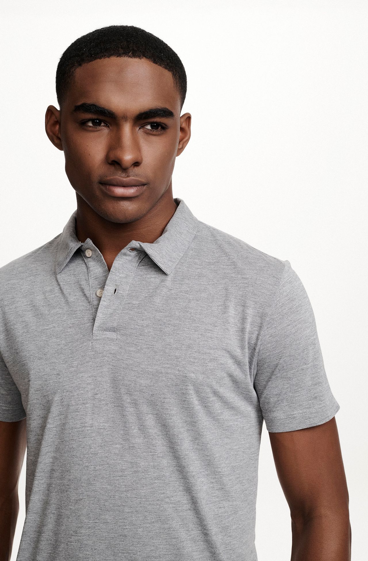 8320ICZ00249_935_4-POLO-MANGA-CURTA-DE-VISCOSE-CINZA-MESCLA