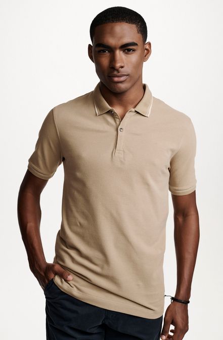 8320ICZ00287_740_2-POLO-MANGA-CURTA-PIQUET-BINADA-DUPLO-TINGIMENTO-CAQUI