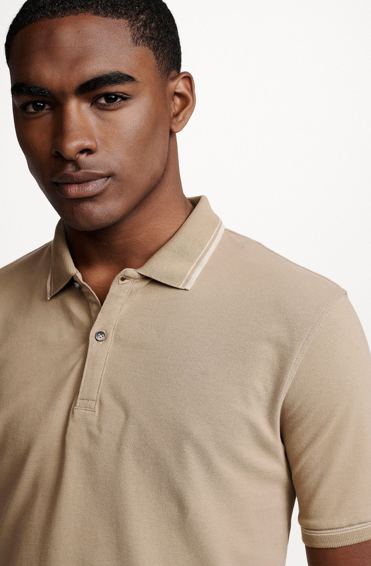 8320ICZ00287_740_4-POLO-MANGA-CURTA-PIQUET-BINADA-DUPLO-TINGIMENTO-CAQUI