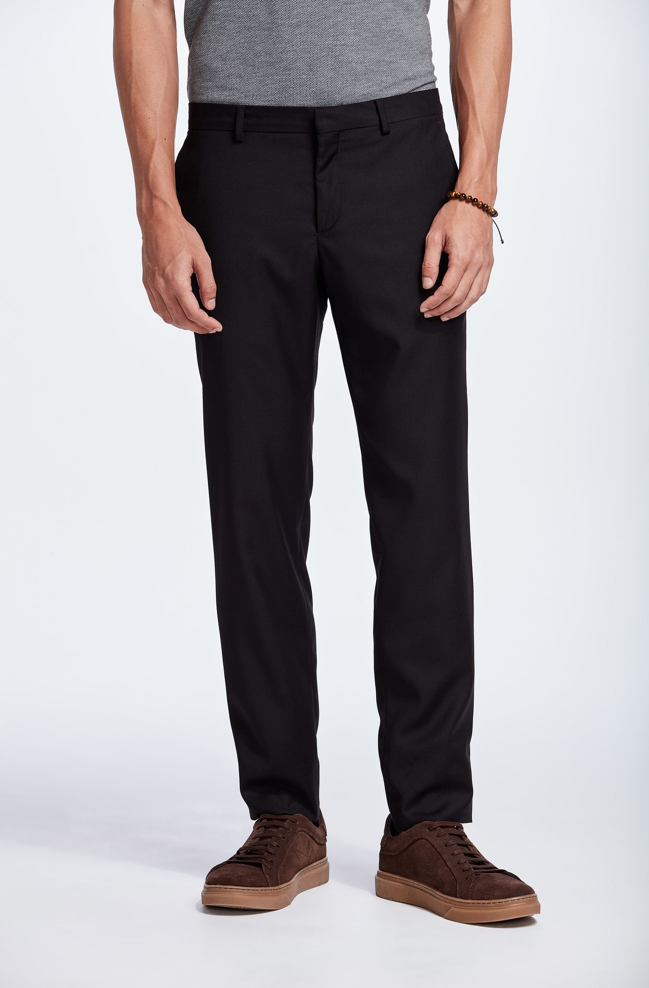 Calça Alfaiataria Social Preta - Main Image